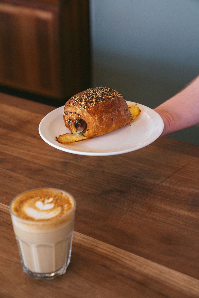 Croissant jambon et fromage