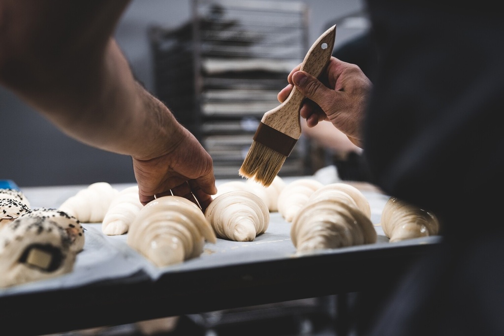 6 croissants congelés