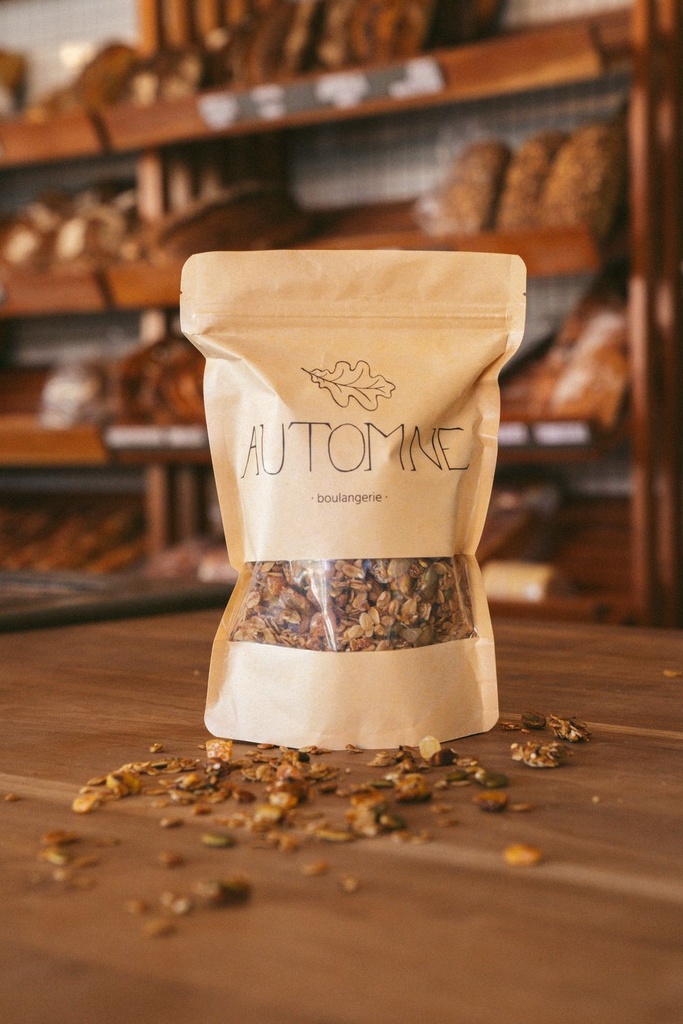 Granola maison abricots et pistaches